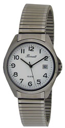 Bonett 1512FHT 10ATM m/dato samt flexlænke Ø36mm