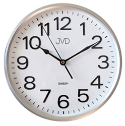 Bonett HP683.1 Ø25,5cm Glidende sek viser, plastik, sølv