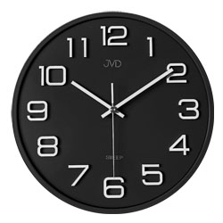 Bonett HX2472.10 Ø31cm, Glidende sek. viser, Sort
