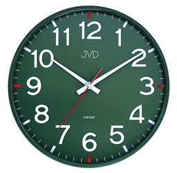 Bonett HX2508.3 Ø30cm Glidende sek viser, plastik, Grøn