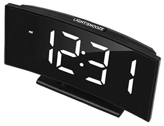 Bonett SB681.3 H:9,5cm B:17cm 220V, Dato, Temperatur, Snooze, BIB