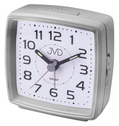 Bonett SRP28.5 H6,7:cm B:6,7cm Glidende sek. viser, Lys, Snooze, BIB
