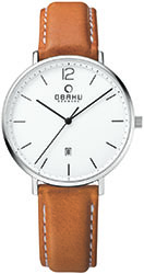 Obaku V181GDCWRZ TOFT-COGNAC Ø40mm