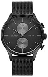 Obaku V196GUBBMB GRAN-CHARCOAL Ø42mm