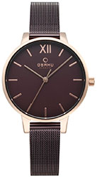 Obaku V209LXVNMN LIV-WALNUT Ø34mm