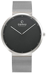 Obaku V230GXCBMC PAPIR-ONYX 4,9mm Safirglas Ø39mm