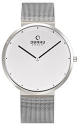 Obaku V230GXCWMC PAPIR-STEEL 4,9mm Safirglas Ø39mm