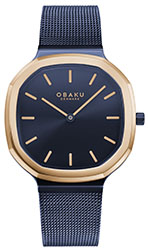 Obaku V253LXSLML OKTANT LILLE-OCEAN 4,8mm Safirglas Ø32mm