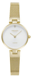 Obaku V256SXGIMG DIAMANT PETITE-GOLD Ø24mm