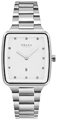 Obaku V271LDCWSC FJORD LILLE-BRACE 30x33mm