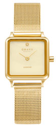 Obaku V301LXGGMG ADAMAS GOLD 22,5x22,5mm